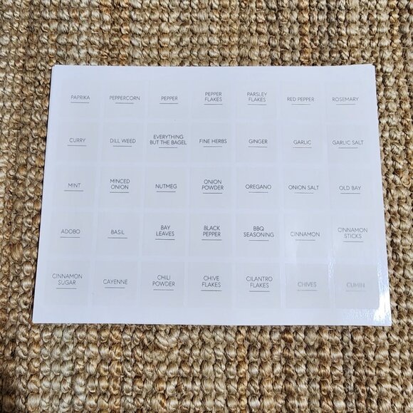 Core Kitchen Pantry Stickers- 243 Labels - Picture 9 of 10